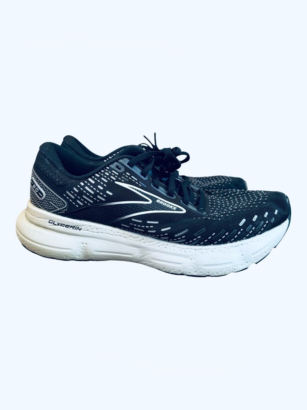 Brooks Women's Glycerin Gts 20 Black Running Shoes Women’s 8.5
